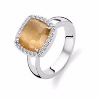 Anillo Ti Sento Milano Mujer in Plata Quarzo idrotermale 1771CC-14 - 1771CC-16